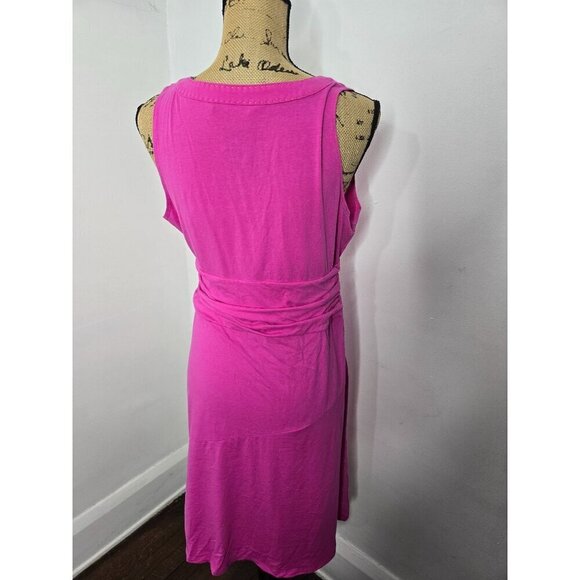 Athleta Katniss Hot Pink Casual Summer Dress - Picture 4 of 13